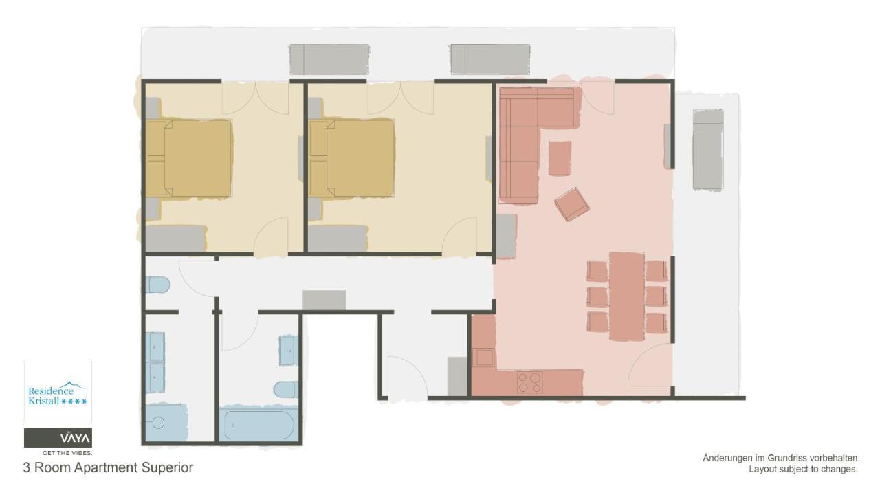 Residence Kristall By Vaya Inklusive Joker Card Saalbach-Hinterglemm Eksteriør billede