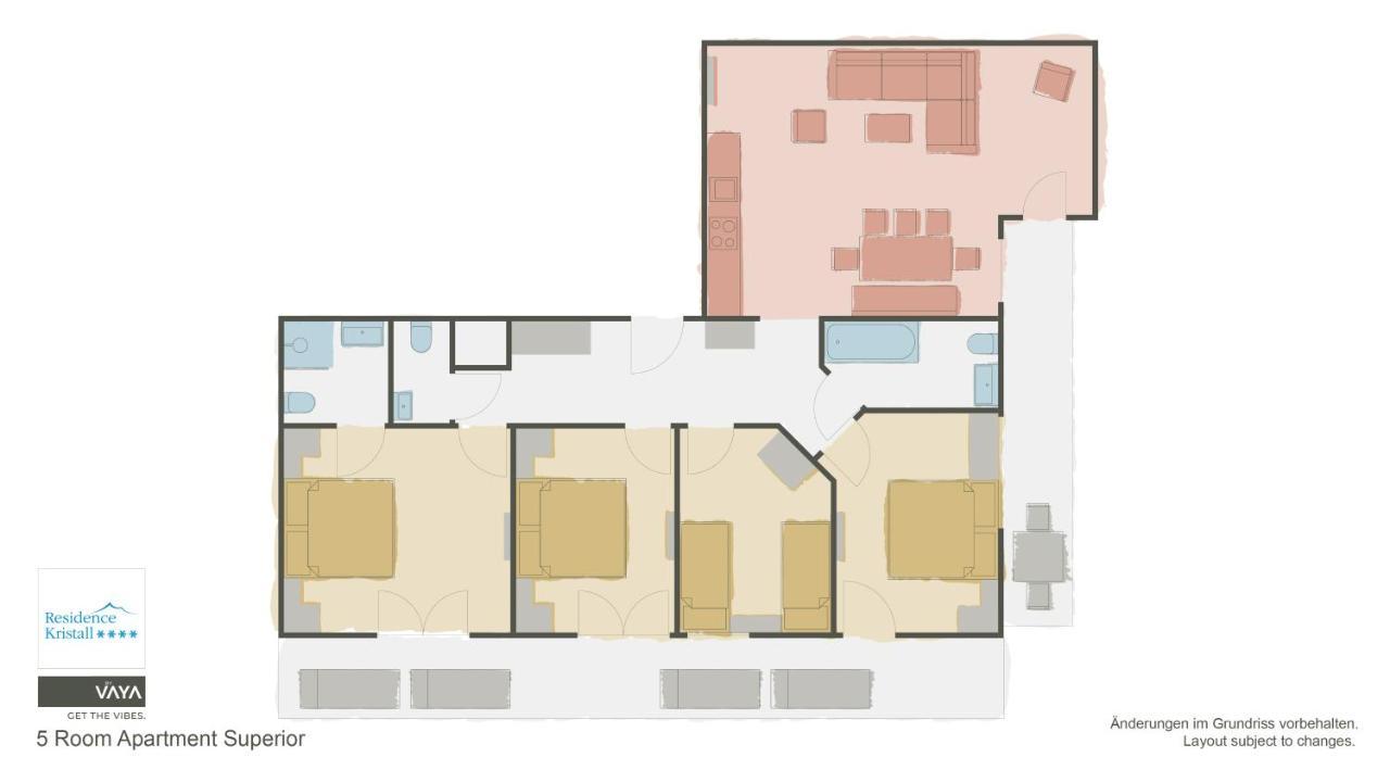 Residence Kristall By Vaya Inklusive Joker Card Saalbach-Hinterglemm Eksteriør billede